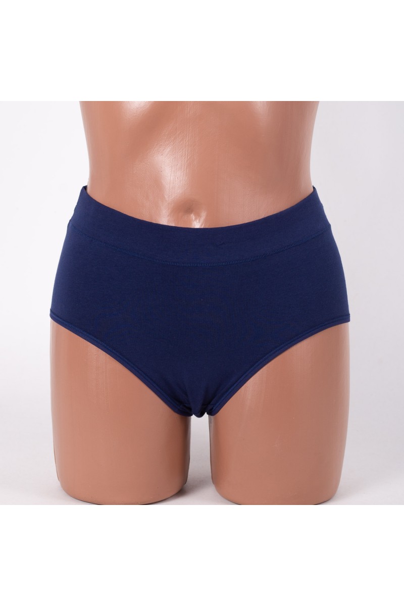 Труси бавовняні з мереживом Anttifu 799 синие 4252-6