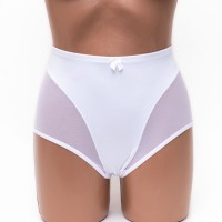 Жіночі труси мікрофібра Anttifu 854 білі 4374-3
