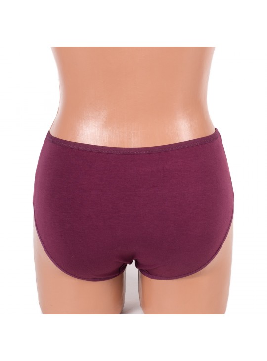 Трусики бавовняні Anttifu 8675 марсала 4005-3