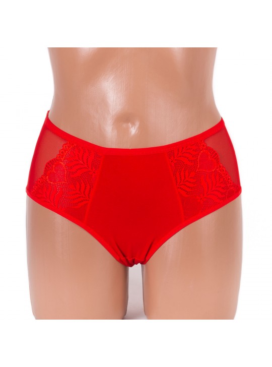 Трусики бавовняні Anttifu 8675 червоні 4005-5