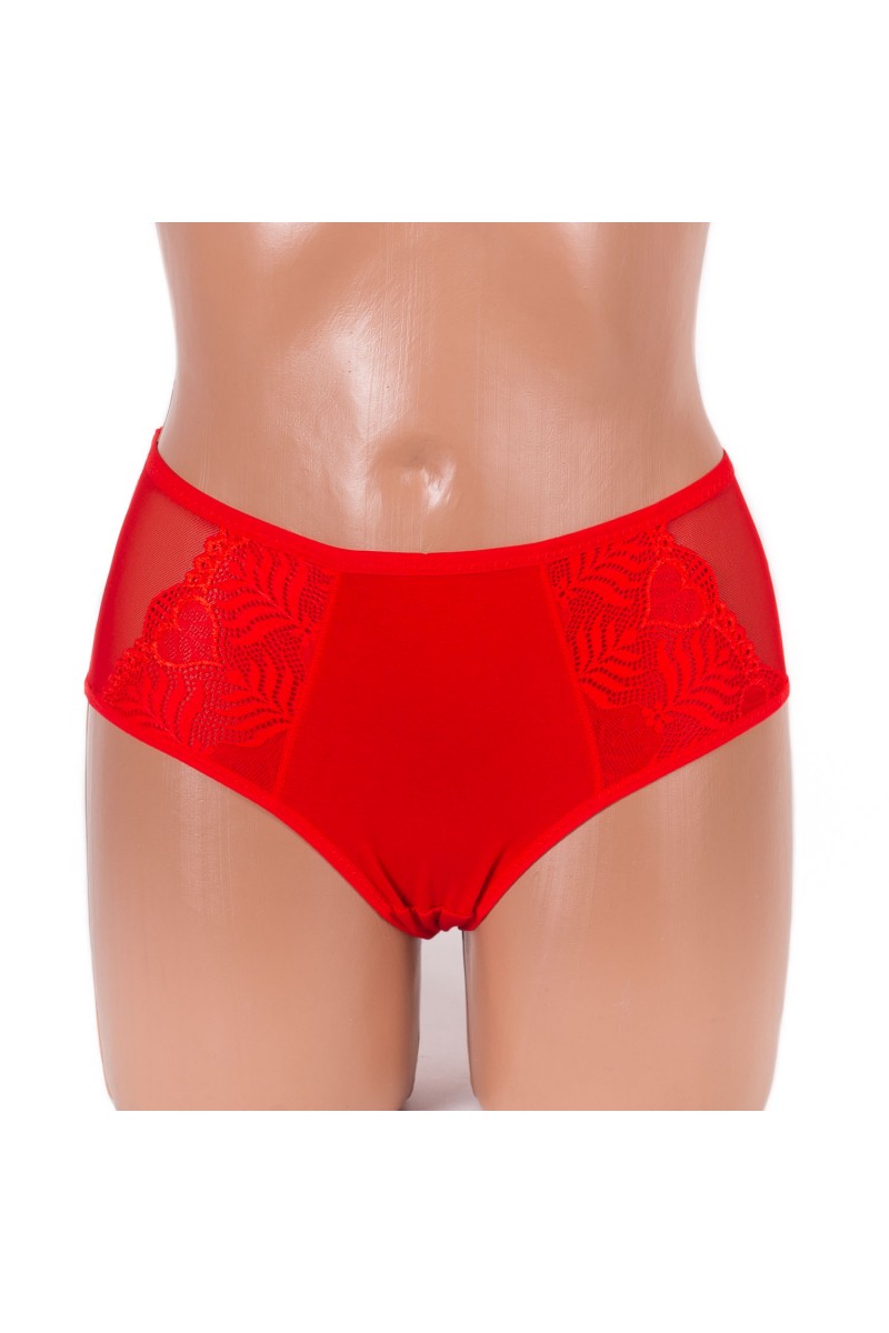 Трусики бавовняні Anttifu 8675 червоні 4005-5