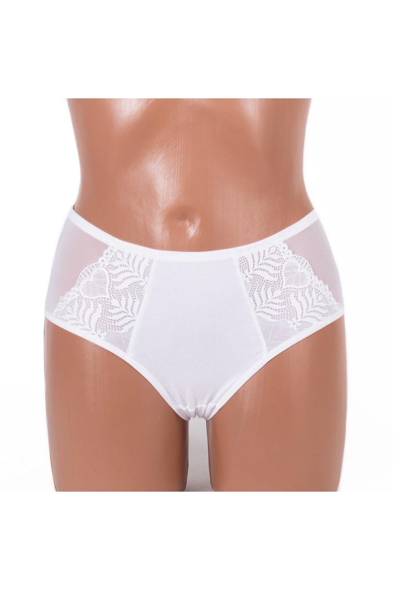 Трусики бавовняні Anttifu 8675 білі 4005-7