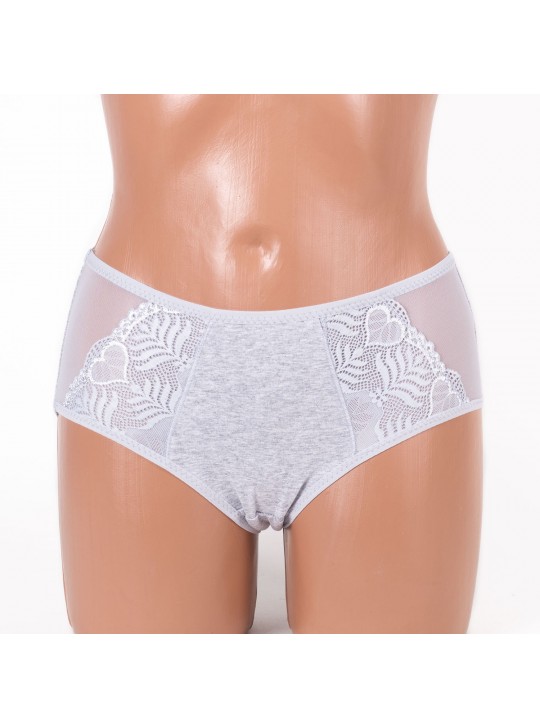 Трусики бавовняні Anttifu 8675 сірі 4005-8