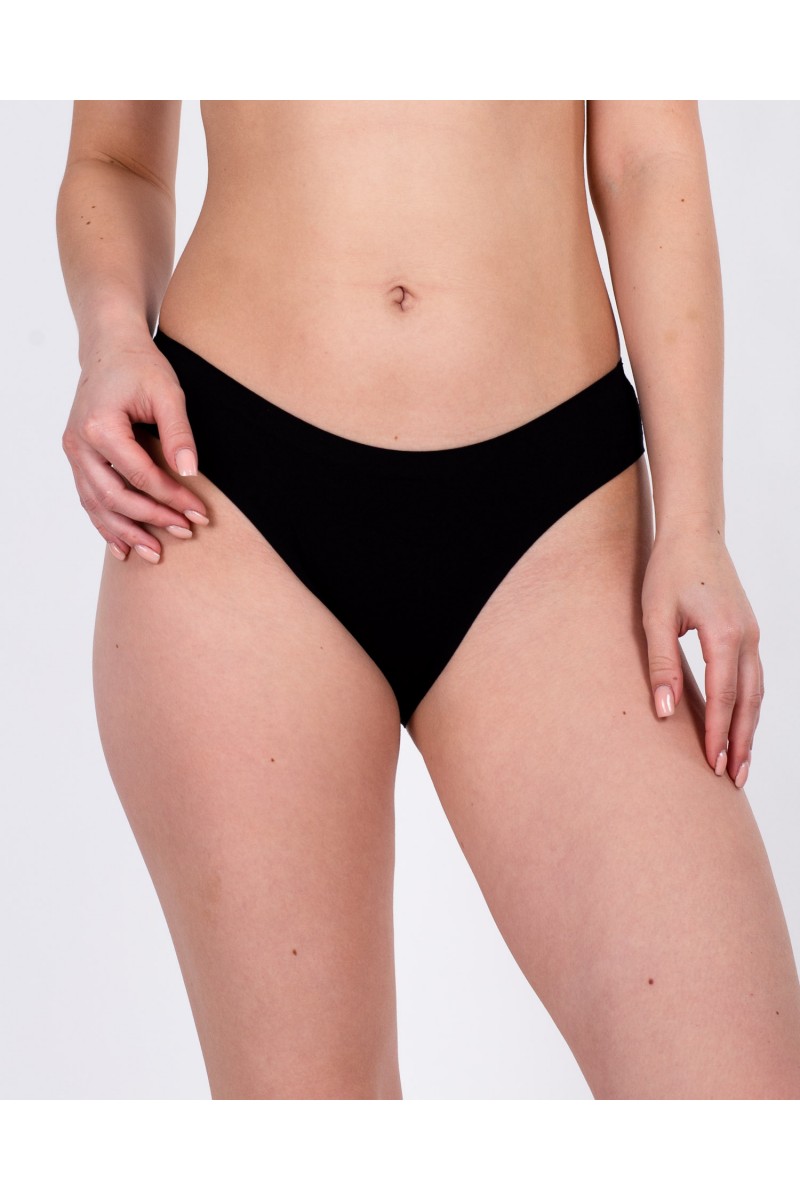 Труси безшовні бавовна Dyana 9583 чорні 4232-1