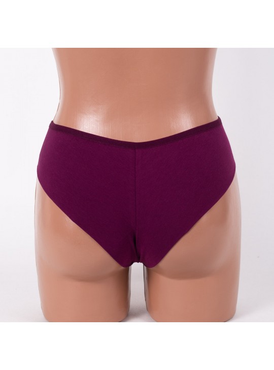 Трусики жіночі бразиліана бавовна ER and DO марсала k3401-13