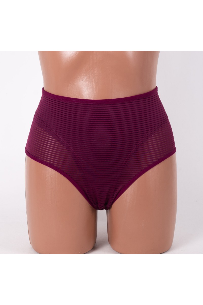 Жіночі трусики бавовна ER and DO 368 марсала k3284-9