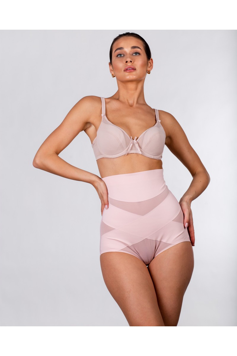 Коригувальні труси Greenice 1040 пудра 7064-2