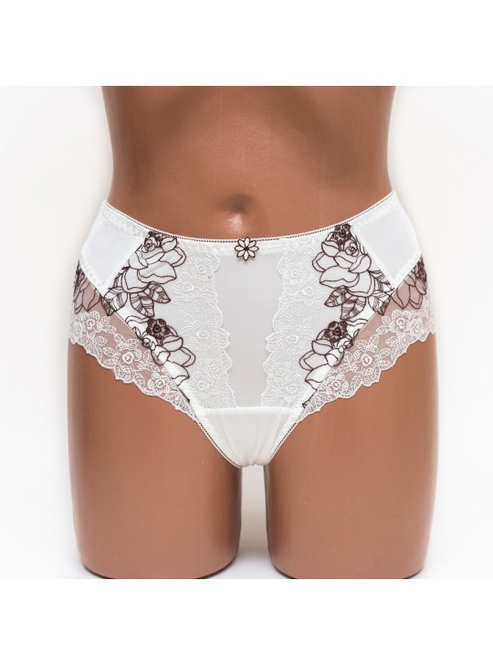 Жіночі трусики мікрофібра Lanny mode 51577 молочні k3480-1
