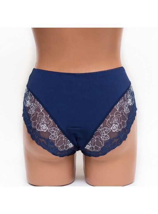 Жіночі трусики мікрофібра Lanny mode 51577 сині k3480-3
