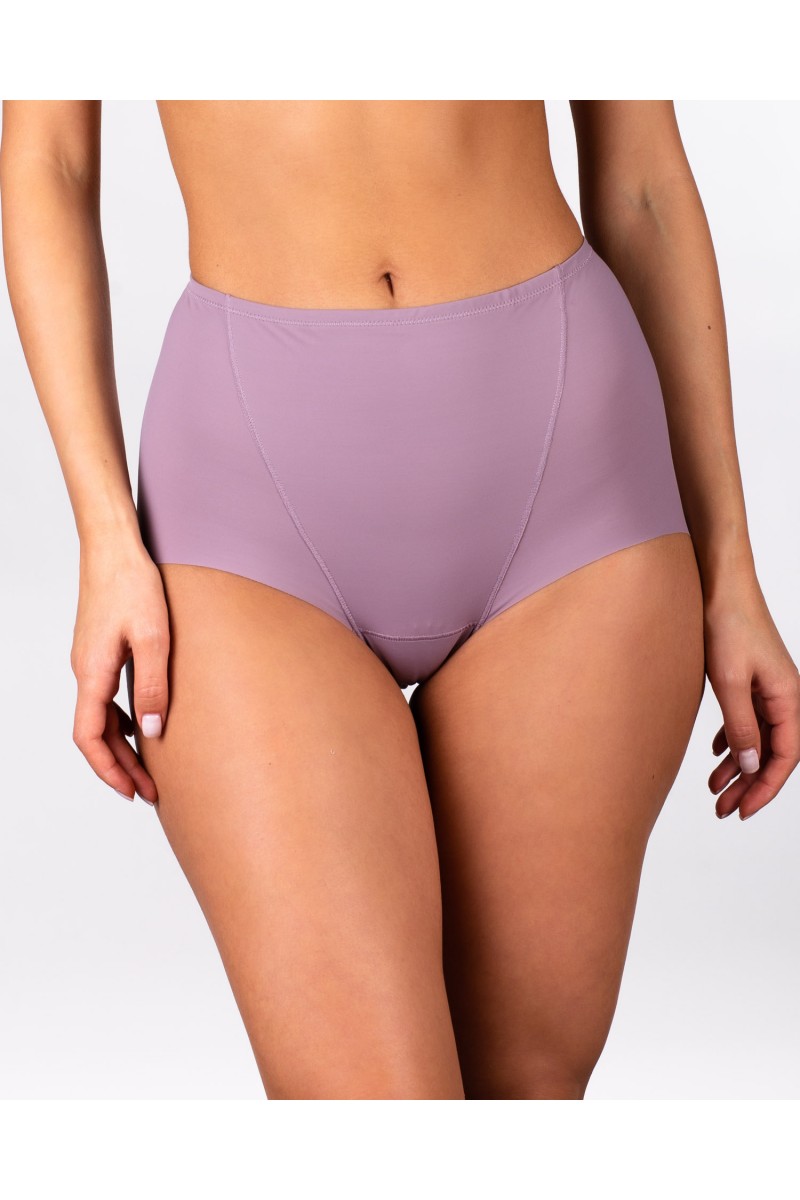 Жіночі безшовні трусики  lanny mode 5008 бузкові 3952-6