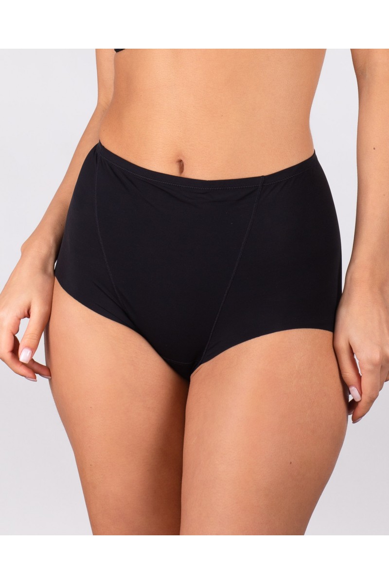 Жіночі безшовні трусики  lanny mode 5008 чорні 3952-5