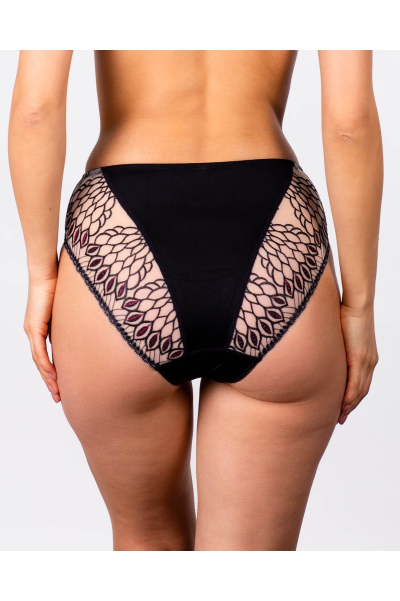 Жіночі труси мікрофібра Lanny mode 51159 чорні k3757-7