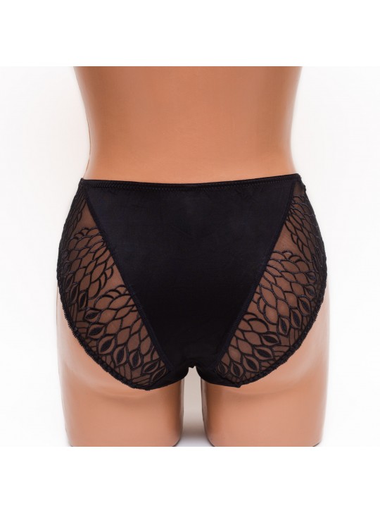 Жіночі труси мікрофібра Lanny mode 51159 чорні k3757-4