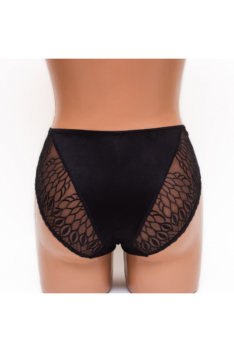 Жіночі труси мікрофібра Lanny mode 51159 чорні k3757-4