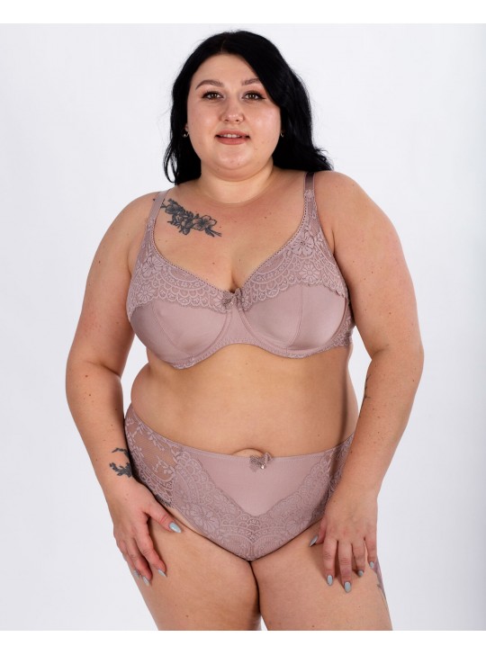 Трусики жіночі мікрофібра Lanny mode 51467 капучіно 4275-3