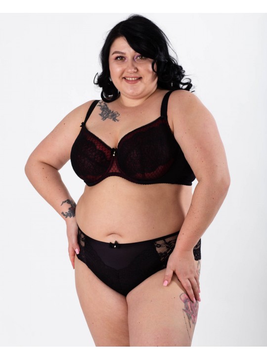 Трусики жіночі мікрофібра Lanny mode 51467 чорні 4275-2