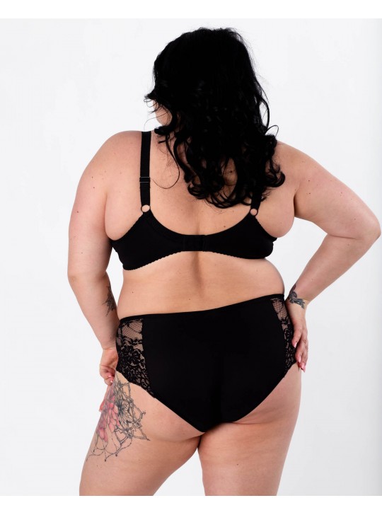 Трусики жіночі мікрофібра Lanny mode 51467 чорні 4275-2