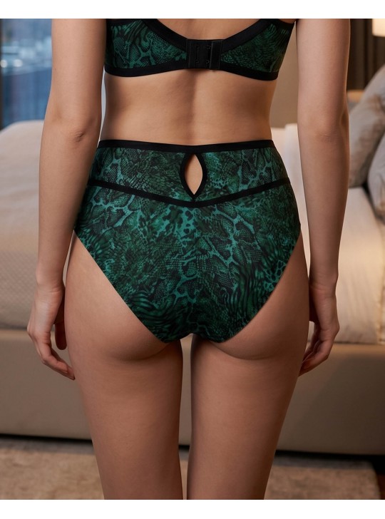 Жіночі труси сітка Lanny mode 51506 лео смарагд 4469-1