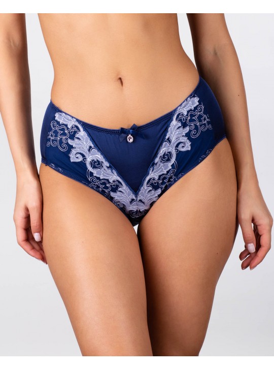 Жіночі трусики мікрофібра Lanny mode 51528 сині k3516-2