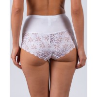 Трусики жіночі з утяжкой Lanny mode 51558 білі k3509-8