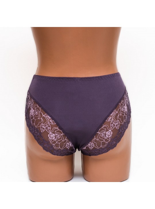 Жіночі трусики мікрофібра Lanny mode 51577 фіолетові k3480-8