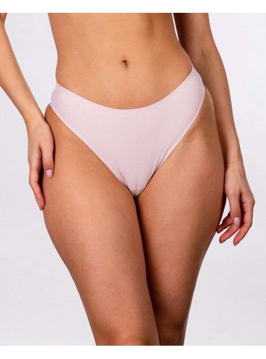 Жіночі безшовні трусики-стрінги Lulola 333 пудра 4196-5 Жіночі безшовні трусики-стрінги Lulola 333 пудра 4196-5