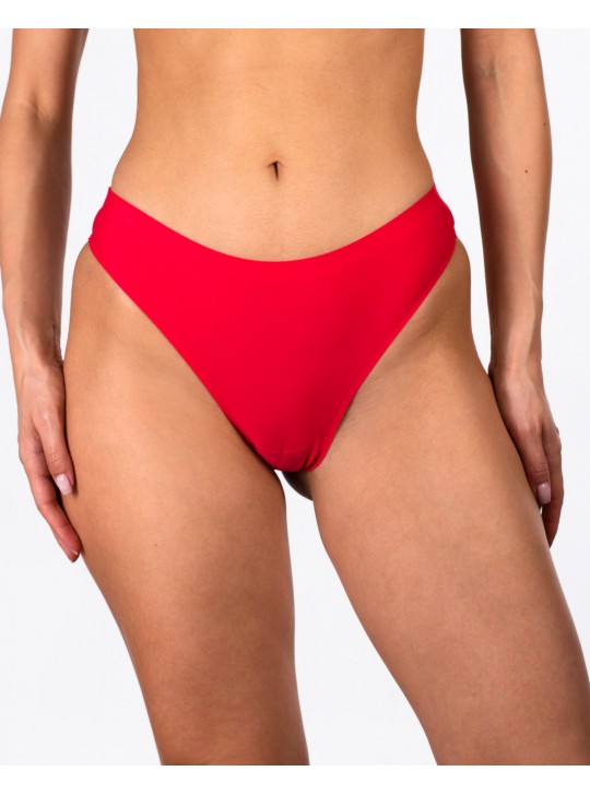 Жіночі безшовні трусики-стрінги Lulola 333 червоні 4196-2