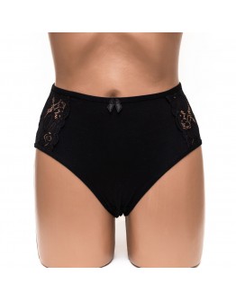 Жіночі труси бавовняні Lulola чорні 4447-1