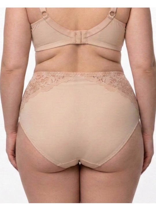 Жіночі труси мереживо та мікрофібра Weiyesi 18002 бежеві 4458-1 Жіночі труси мереживо та мікрофібра Weiyesi 18002 бежеві 4458-1