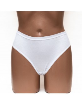 Жіночі труси бавовняні Wiwi білі 4446-1