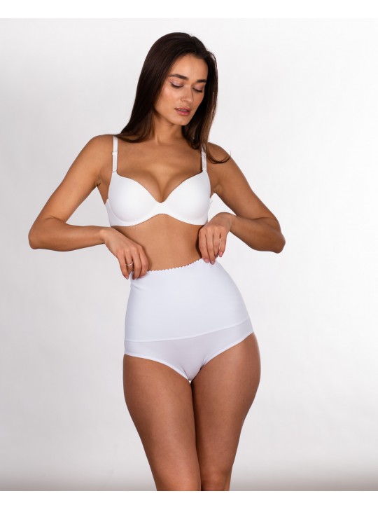  Труси пояс утягуючі Hongya 3008 білі k3143-1