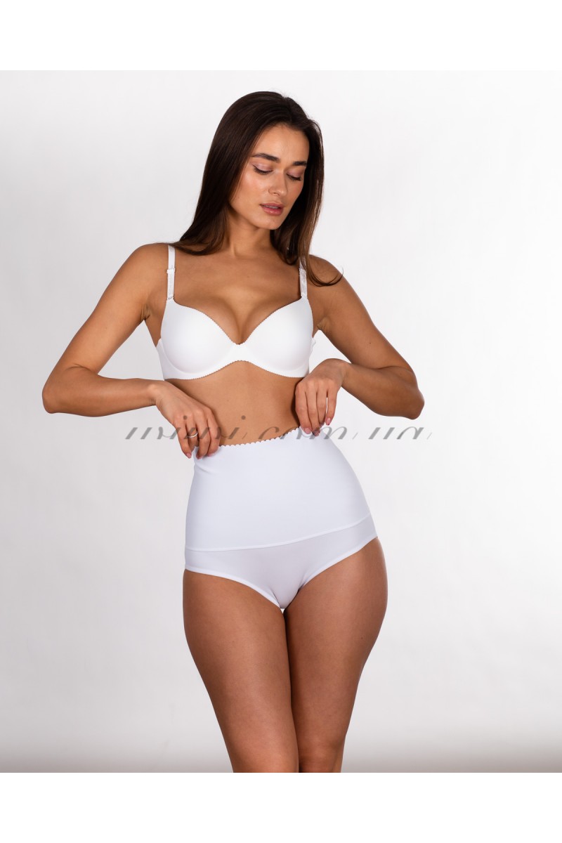  Труси пояс утягуючі Hongya 3008 білі k3143-1