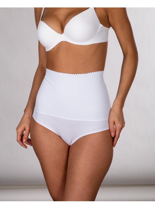  Труси пояс утягуючі Hongya 3008 білі k3143-1