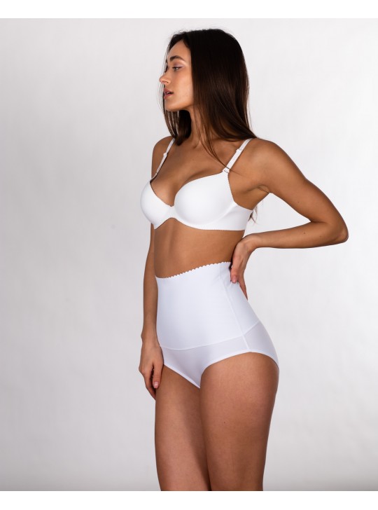  Труси пояс утягуючі Hongya 3008 білі k3143-1