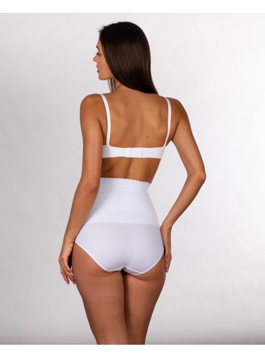 Труси пояс утягуючі Hongya 3008 білі k3143-1