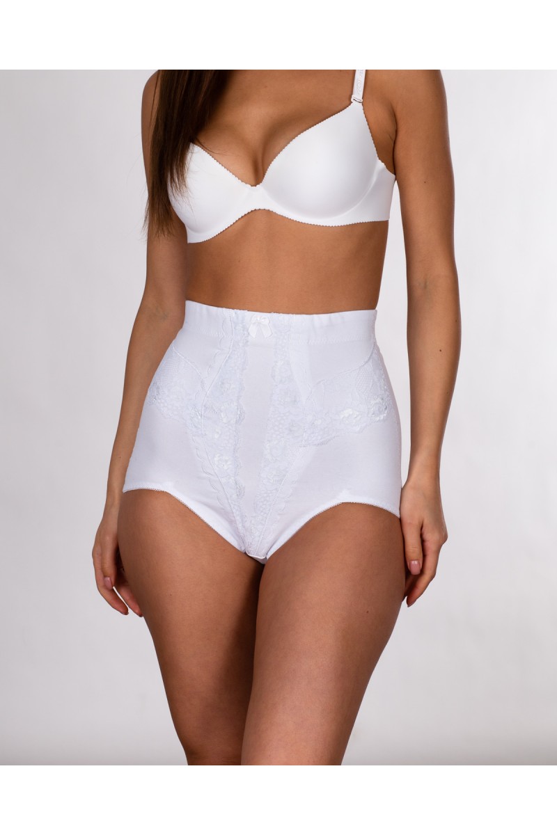 Коригувальні труси-затяжка Lulola 9053 білі 7054-1