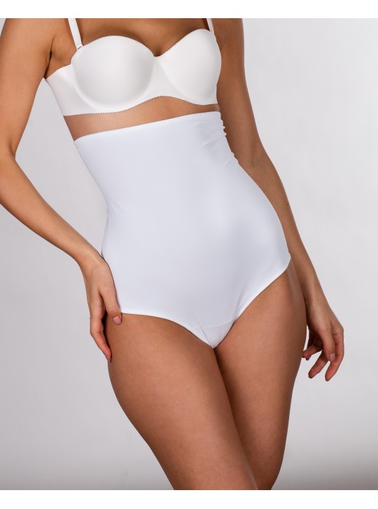 Коригуючі безшовні труси-утяжка Nadizi 16014 білі 7036-2