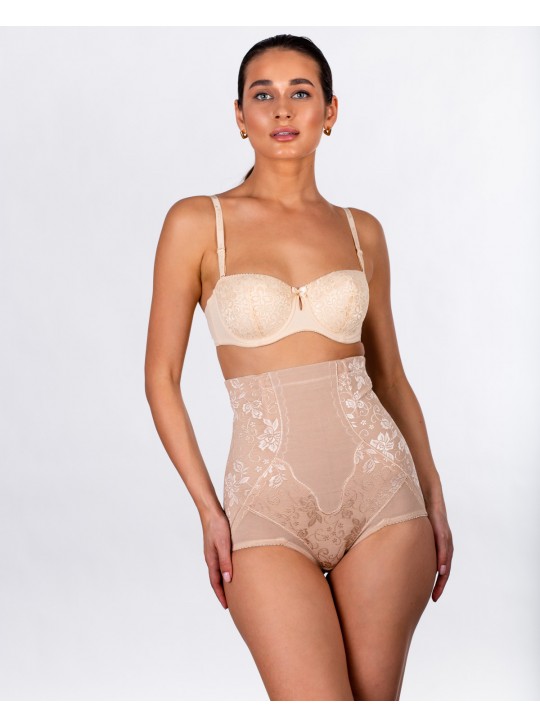 Корегувальні труси-утяжка sKaifei 8323 бежеві 7023-1