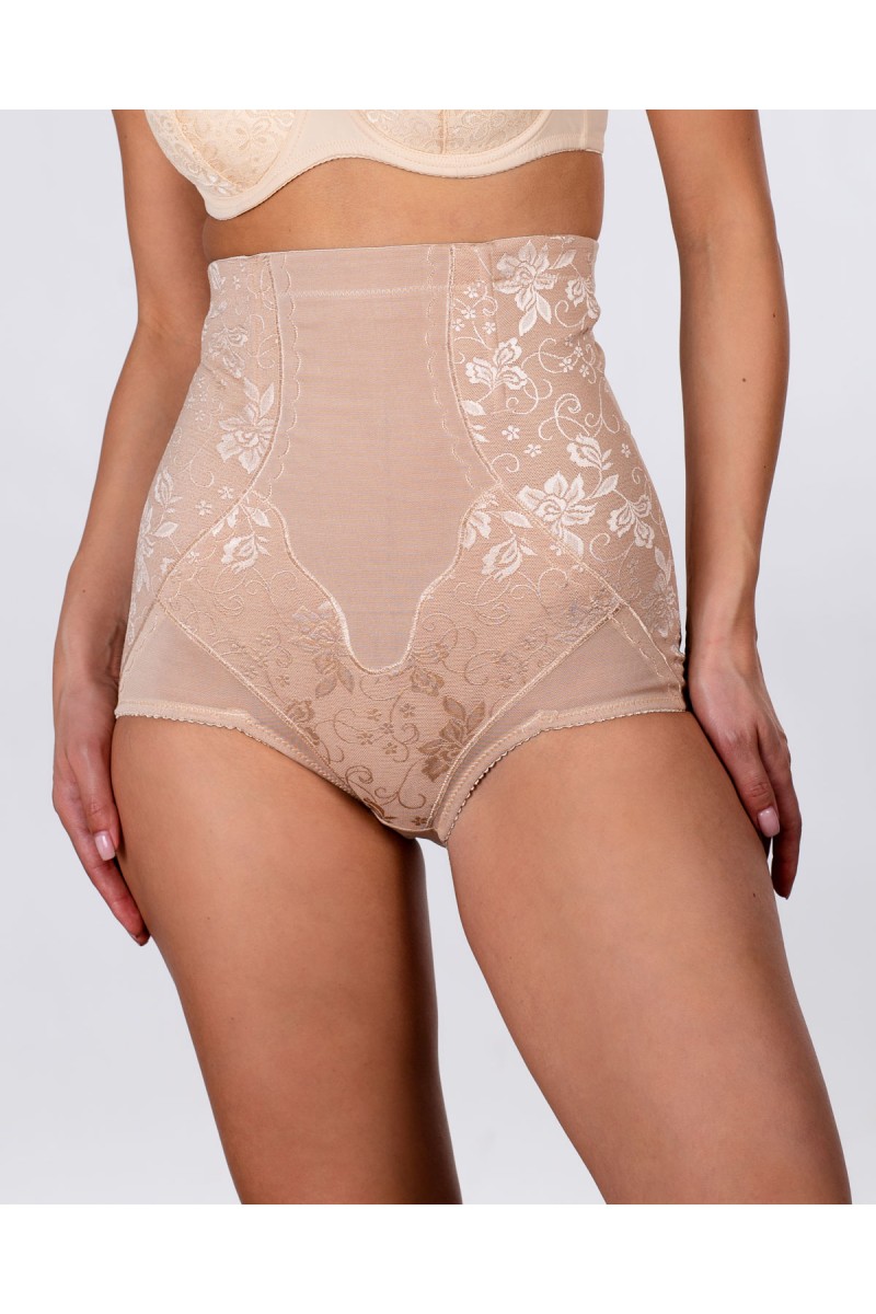 Корегувальні труси-утяжка sKaifei 8323 бежеві 7023-1