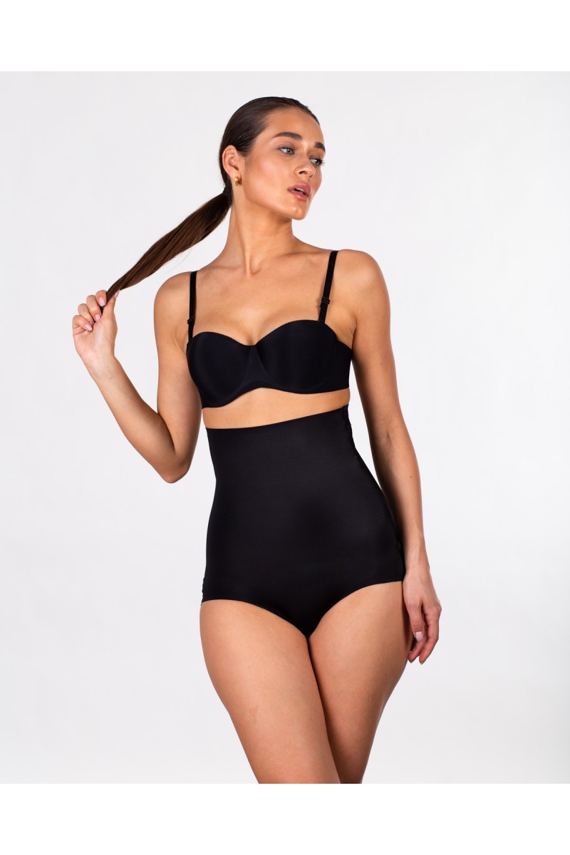 Безшовні уягуючі труси sKaifei 9530 чорні 7028-2