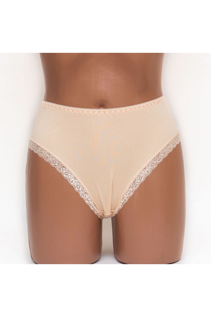 Трусики женские хлопок Mia 060 бежевые k3381-4