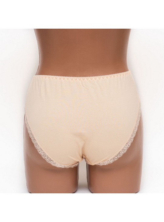 Трусики женские хлопок Mia 060 бежевые k3381-4