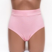 Жіночі трусики бавовна Antifu 612 пудра k3478-4