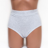 Жіночі трусики бавовна Antifu 612 сірі k3478-5