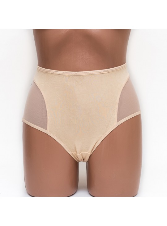 Женские трусики хлопок Menyalas 6664 бежевые k3479-1