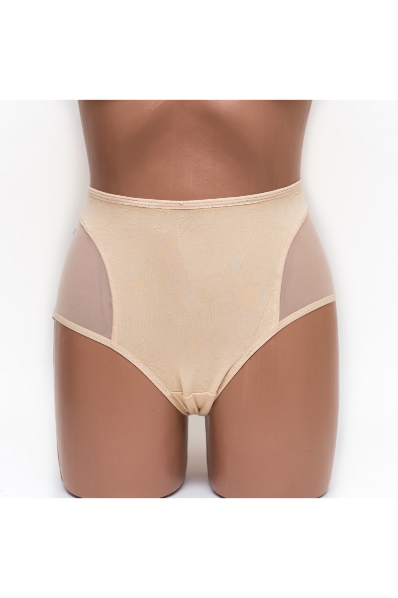 Женские трусики хлопок Menyalas 6664 бежевые k3479-1