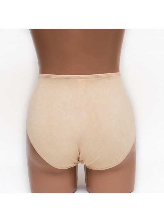 Женские трусики хлопок Menyalas 6664 бежевые k3479-1
