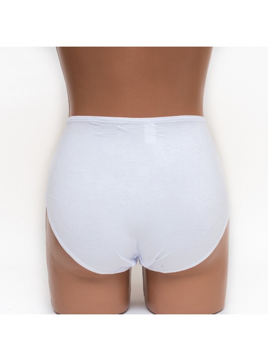 Женские трусики хлопок Menyalas 6664 белые k3479-2