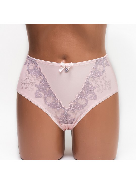 Жіночі трусики мікрофібра Lanny mode 51528 пудра k3516-1