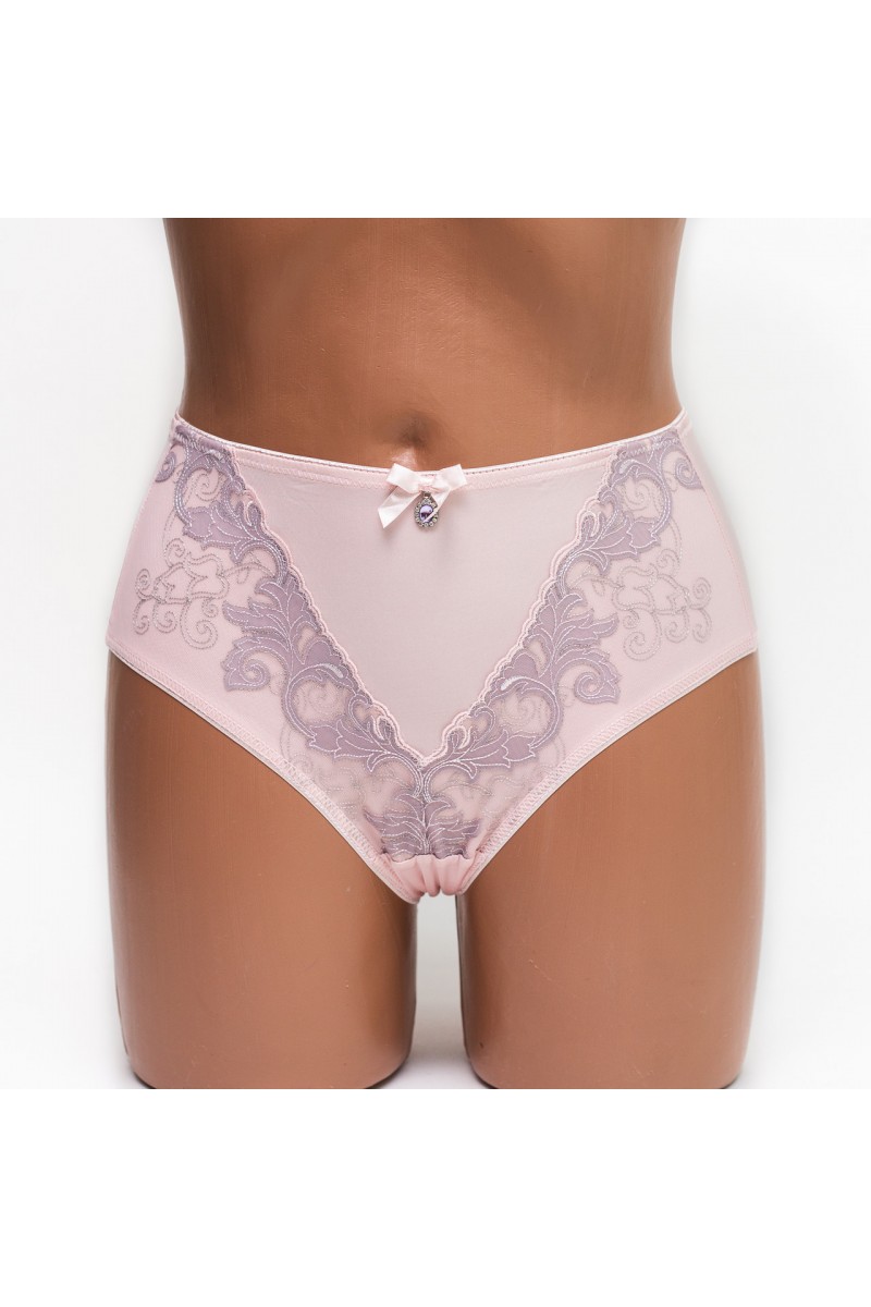 Жіночі трусики мікрофібра Lanny mode 51528 пудра k3516-1
